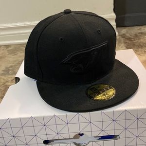 Black Toronto Blue a jays fitted 7 3/8